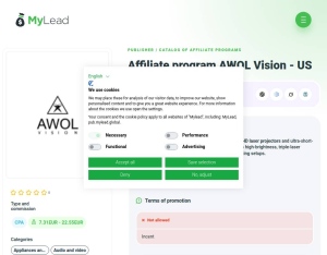 AWOL Vision · US, Appliances and Electronics, Audio and video, shop, gift