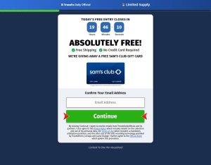 TrendnDaily (Social) · Up to $1000 Sam's Club