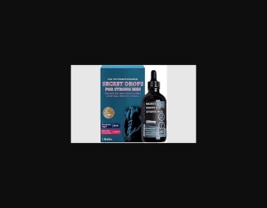 Secret Drops For Strong Men · drops for potency · SN