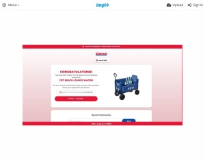 US Sweeps · Costco · YETI Beach Lounge Wagon CC submit