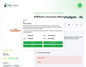 MegaGadgets · NL, Accessories and additions, Presents, Accessories, shop, gift
