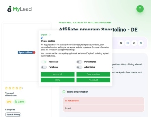Sportolino · DE, Sport & Hobby