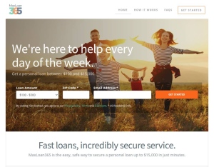 MaxLoan365 · Personal Loans Up To 15K$_CPA_US