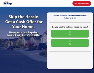 Liz Buys Houses · Sell My House · Sensitive