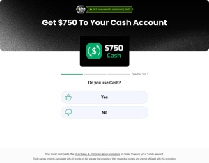 Rewards · Cash $750 (Social) (VPN Block)