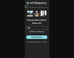 26169 · GH AI Maestro USSD MTN (GH) 2 · GH · USSD · MTN · Mainstream · Video,Games,Horoscope,Music,Download