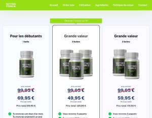 Nitro Force · Energy Complex · FR & BE (French) · D2C · High Pricing