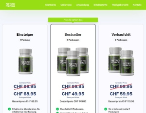 Nitro Force · Energy Complex · CH (German) · D2C · High Pricing
