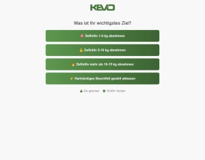 Kevo · Keto Burn · CH (German) · Landers · High Pricing