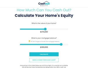 Sensitive · Cash out Equity CPL US · Email only (8am-9pm)