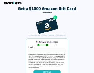 RewardSpark · $1000 Amazon