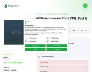 Start VPN: Fast & Secure · US (iOS), Services, Software