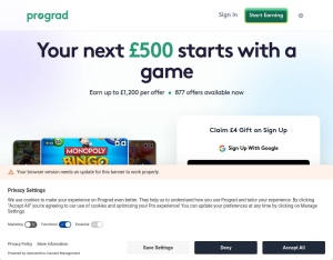 Prograd · App Sign Up (Personal Approval)