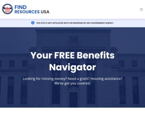 Find Resources · Unclaimed Money Custom