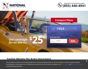 National Auto Insurance US CPS Non Incent