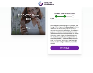 Consumer Test Connect · Dairy Queen $100 US