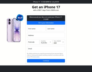 l.360ifit.com · iPhone 17 US CC Submit Non Incent
