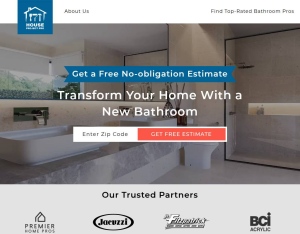 HouseProjectPro Bathroom Remodel · Email only