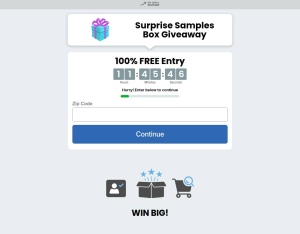 SOI · My Daily Surge · Surprise Samples Box · Sweeps