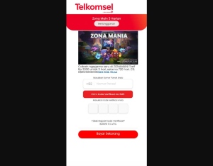 26247 · ID ZONA Pin submit Telkomsel 1 · Telkomsel · Mainstream · Games