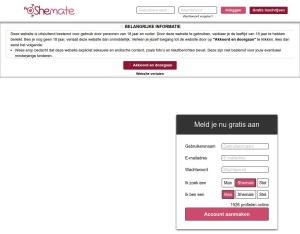 Shemate · BE, NL, Dating, Adult Dating, women, date, sex, sexy, tinder, flirt
