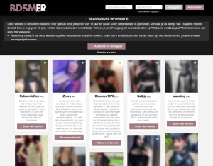 BDSMer · BE, NL, Dating, Adult Dating, women, date, sex, sexy, tinder, flirt