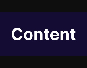 Content