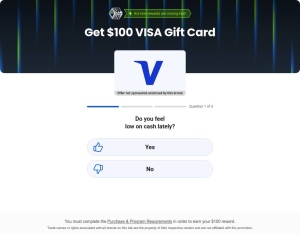 Visa $100 Gift Card