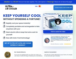 ! NEW OFFER · Air Cooler (Social,Banner,Native,Push,SEO,Search,Brand Bidding)-CPA