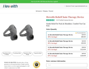 Hewelth ReliefChain · DTC (Social,Banner,Native,Push,SEO,Search,Brand Bidding)