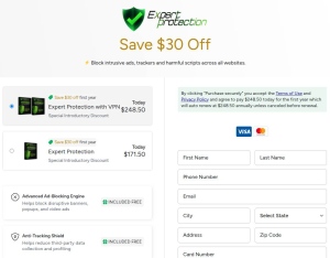 Expert Protection AV + VPN · DTC