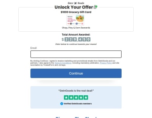 GetnGoods · 1k Grocery Card DIRECT_SENSITIVE CPL