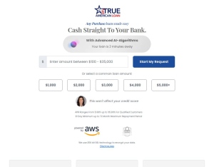 Sensitive · True American Loan · EMAIL