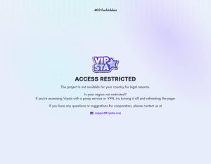 Vipsta - CH landing page