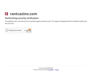 Rant Casino - CA landing page
